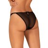 Kalhotky Obsessive Ivannes panties (Velikost 2XL/3XL, Barva Černá)