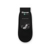 Ponožky Steven 036-010 (Velikost 44-46, Barva Černá)