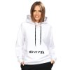 Dámská mikina Reviver F5576 (Velikost UNI, Barva Bílá)