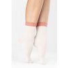 Silonkové ponožky Fiore Biscuitt 60 DEN G1137 (Velikost UNI, Barva Bílá)