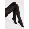 Silonkové punčocháče Fiore Stereo 40 DEN G6074 (Velikost 3-M, Barva Černá)