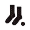 Pánské ponožky Steven 056-197 (Velikost 45-47, Barva Černá)
