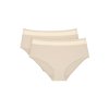 Kalhotky Triumph 10214887 Feel of Modal Midi 2-pack (Velikost XS, Barva Béžová)