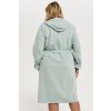 Dámský župan Italian Fashion Karina dl.r. mátový (Velikost M, Barva Zelená)