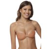 Samodržící silikonová podprsenka Vivisence 1066 (Velikost C, Barva Béžová)