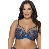 Podprsenka Ava 2057 Monarch (Velikost 65E, Barva Modrá)