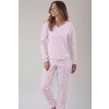 Dámské pyžamo Vivisence 2023 (Velikost 42, Barva Růžová)