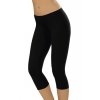 Legíny Italian Fashion Legginsy 3/4 (Velikost M, Barva Černá)