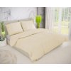 Krepové povlečení smetanové (Varianta 1+1, 140x200, 70x90cm)