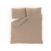 Bavlněné povlečení béžové (Varianta 1+1, 140x200, 70x90cm)