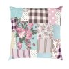 Povlak na polštář krep PATCHWORK růžový (Varianta 50x50cm)
