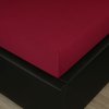 Jersey prostěradlo s lycrou vínové (Varianta 90x200cm)