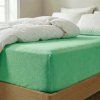 Froté prostěradlo zelené (Varianta 180x200cm)