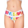 Dámské kalhotky MEMÉME LOVE/22 PEACEFUL (Velikost L, Barva Bílá)