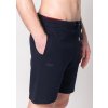 Pánské šortky John Frank JFSH01 (Velikost M, Barva Modrá - tmavě)