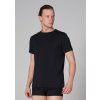 Pánské tričko John Frank JFTMOD10 (Velikost XL, Barva Černá)