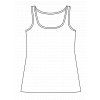 Dámské tílko Basic Cotton Timo 300001 (Velikost 2XL, Barva Bílá)