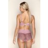 Krajková vyztužená podprsenka DreamBra Lilac Fantasy Timo 041830 (Velikost 85B, Barva Bordó)