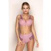 Krajková vyztužená podprsenka DreamBra Lilac Fantasy Timo 041830 (Velikost 85B, Barva Bordó)