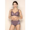 Vyztužená podprsenka DreamBra s krajkou Mauve Timo 041838 (Velikost 75D, Barva Fialová)