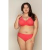 Krajková bezešvá podprsenka DreamBra Ibis Timo 041839 (Velikost 85B, Barva Červená)