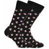 Ponožky CHAMPION CREW SOCKS ALLOVER C FASHION 2kusy černé