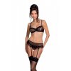 Komplet Passion Lovelia Set black