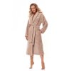 Dámský župan L and L Monique Long 2323 béžový