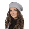 Dámský baret Vivisence 7005 (Velikost UNI, Barva Šedá)