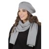 Dámský baret Vivisence 7005 (Velikost UNI, Barva Šedá)