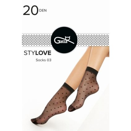 206633 silonkove ponozky gatta stylove 03 velikost uni barva cerna