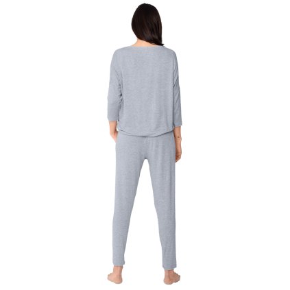 115286 2 damske pyzamo italian fashion styl r 3 4 dl sp velikost 2xl barva seda