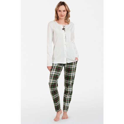 115346 4 damske pyzamo italian fashion asama dl r dl sp velikost s barva smetanova