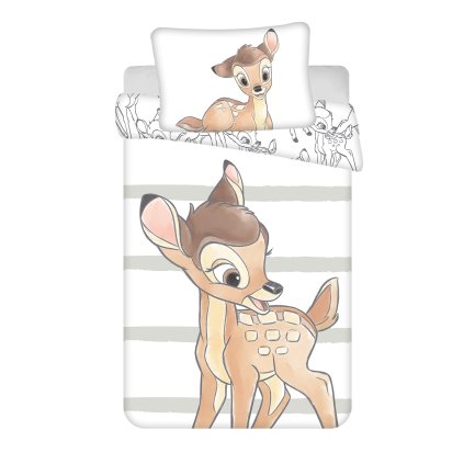 Obliečky do postieľky Bambi stripe baby