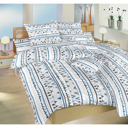 Obliečky bavlna Indián denim