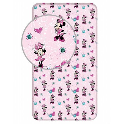 Prestieradlo Minnie Flowers 02