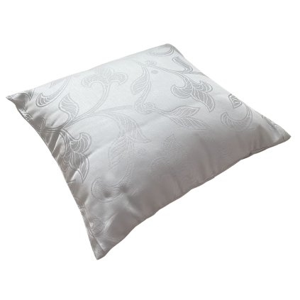 Obliečka na vankúš damask Rokoko šedej
