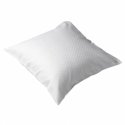 Obliečka na vankúš damask Kávové zrno biele