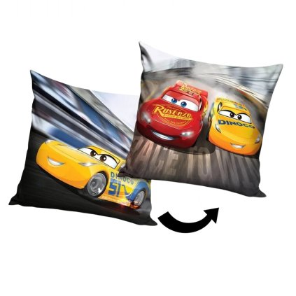 171326 povlak na polstarek cars blesk mcqueen a cruz ramirez
