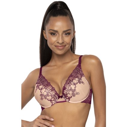 127886 podprsenka mat 3808 11 1 maureen push up velikost 65f barva bezova