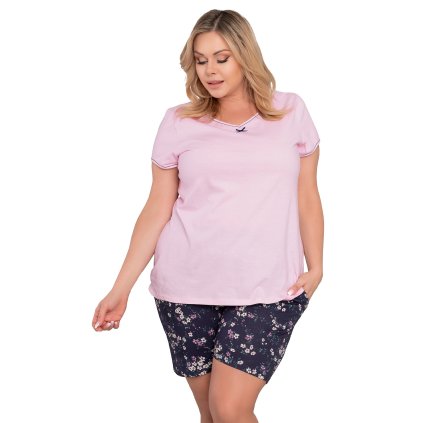 97117 damske pyzamo italian fashion celestina kr r kr sp velikost s barva ruzova