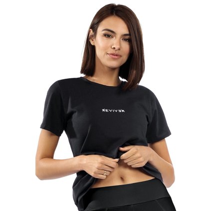 216068 damske tricko reviver f5532 velikost l barva cerna