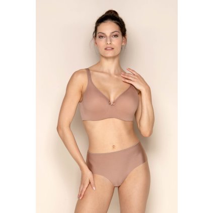 Klasické nohavičky Cinnamon Nude strihané laserom Timo 111840