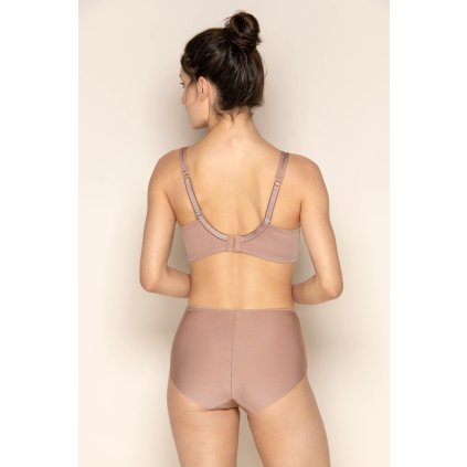 Bezšvové nohavičky s vyšším pásom Cinnamon Nude Timo 121840