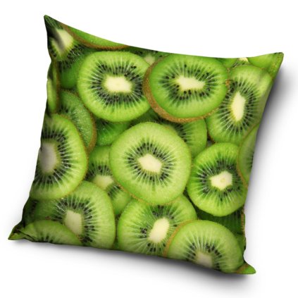 Dekoračný vankúšik Zelené Kiwi