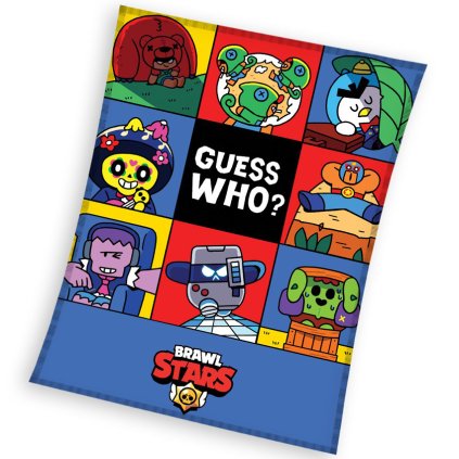 Detská deka Brawl Stars Hádaj Kto 110x140 cm