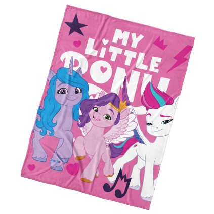 Detská deka My Little Pony Magické Priateľstvo 130x170 cm