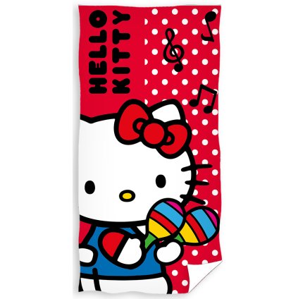 Detská osuška Hello Kitty Malá Hudobnica