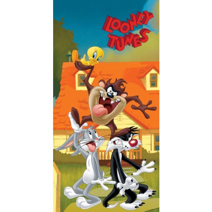 Detská osuška Looney Tunes Tazova Show