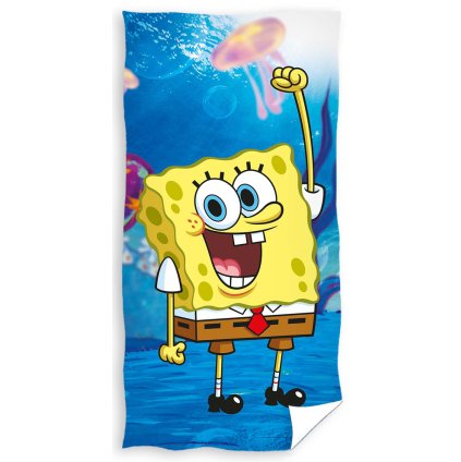 Detská osuška Sponge Bob Veselá Huba